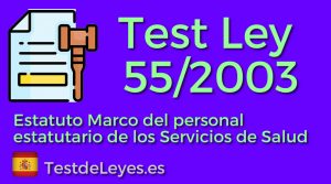 test ley 55/2003